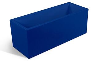 Fioriera rettangolare porta vaso OASI Dimensione 30x60x h 30 cm per uso interno esterno peso 4,5 kg colore blu
