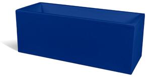Fioriera rettangolare porta vaso OASI Dimensione 30x80x h 30 cm per uso interno esterno peso 5 kg colore Blu