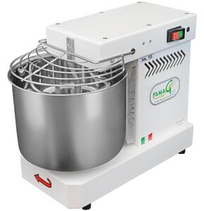 Famag Grilletta IM 10-230 1 Velocit� - Dimensioni 29,5x52,5xh 42 cm Capacit� impasto 10 kg Impastatrice a spirale con testa FISSA inserimento facile impasto