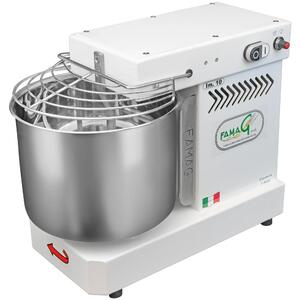Famag Grilletta IM 10-230 10 Velocit� - Dimensioni 29,5x52,5xh 42 cm Capacit� impasto 10 kg Impastatrice a spirale con testa FISSA inserimento facile impasto