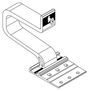 K2 Gancio da tetto, SingleHook, Alpin, 1 pz