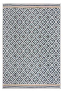 Tappeto da interno e esterno giallo e blu 120x170 cm Zia Trellis – Flair Rugs
