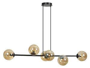 Lampadario Emibig 6xE14 40W ROSSI 6 BL/Miele 876/6
