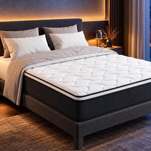 Materasso a molle Arensberger EMILIA con schiuma GEL e topper integrato | 120x200 cm altezza 23cm | livello di solidità H3/ H4 | materasso a molle insacchettate HR