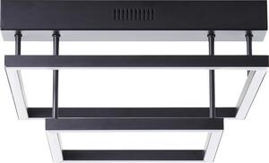 Plafoniera LED Brilliant Ranut 21 W 1360 lm 3000 K nero dimmerabile