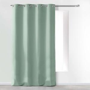Tenda parzialmente oscurante color salvia in microfibra 140x280 cm Absolu – douceur d'intérieur