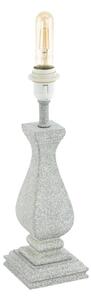 Eglo 33051 - Piede per lampada 1xE27/60W/230V grigio