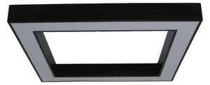 Plafoniera a LED 100W/230V 3000/4000/6500K 80x80 cm nera