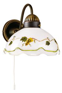 Kolarz 731.61.110 - Applique NONNA 1xE27/75W/230V vino