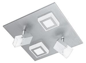 Eglo 54985 - Faretto LED/19,6W/230V 27x27 cm cromo opaco