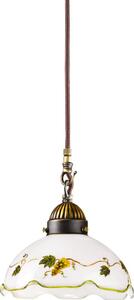 Kolarz 731.30.110 - Lampadario a cavo NONNA 1xE27/75W/230V diam. 20 cm colore vino