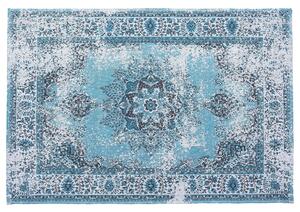 Tappeto tappetino Blu 140 x 200 cm Orientale Soggiorno Camera da Letto Beliani