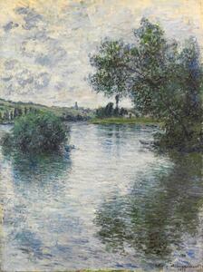 Riproduzione The Seine at Vetheuil 1879, Claude Monet