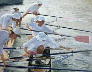 Riproduzione Securing Oars Henley, Timothy Easton