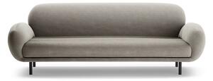 Divano grigio con rivestimento in bouclé 208 cm Poppy – Micadoni