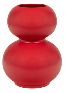 Vaso rosso in ceramica (altezza totale 36 cm) Tuga – noo.ma