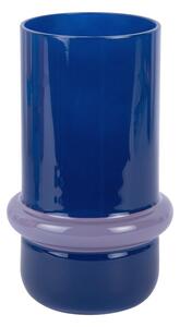 Vaso blu scuro in vetro (altezza totale 22 cm) Animado Anillo – PT LIVING