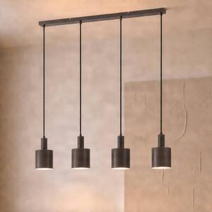 Lampada a sospensione Ovelia Lindby, dimmerabile, Marrone / Ruggine, Soggiorno / Sala da pranzo, Metallo, Moderno, Lampada a sospensione