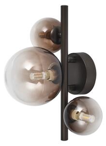Brilagi - Applique LED MILLA 3xG9/3W/230V marrone/marrone fumé
