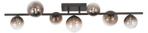 Brilagi - Plafoniera LED MILLA 7xG9/3W/230V marrone/marrone fumé