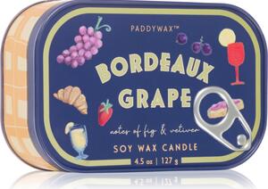 Paddywax Bistro Bordeaux Grape candela profumata 127 g