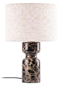 Lampade da tavolo Lucande, Marcella, Beige, Soggiorno, Tessuto / Tessile, Moderno