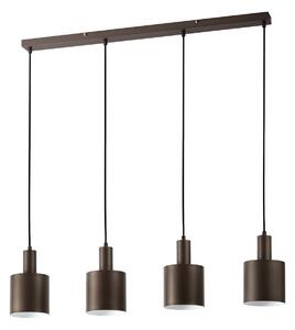 Lampada a sospensione Lindby, Ovelia, dimmerabile, Marrone / Ruggine, Cucina, Metallo, Moderno