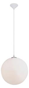 Eglo 22873 - Lampadario a cavo RONDO 1xE27/60W/230V bianco