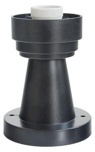 Brilagi - Palo per lampada da esterno HARBOR 1xE27/40W/230V 20 cm IP33 nero