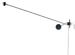 Applique da parete Luceplan, Counterbalance, Nero, Soggiorno, Metallo, Design