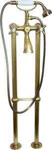Slezák-RAV Miscelatore per vasca freestanding Slezák RAV Morava Retro MK150.5/2SM ottone vecchio