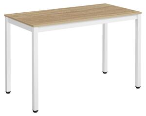 Tavolo da pranzo bianco TESSA 120x60 cm