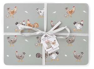 Tovagliette in set in sughero 4 pz 21x29 cm Hen House – Cooksmart ®