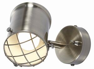 Plafoniera Lindby, Ebbi, dimmerabile, Bronzo / Ottone anticato, Soggiorno, Metallo, Moderno
