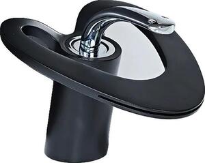 Rubinetto per lavabo, a soffitto, monocomando, nero