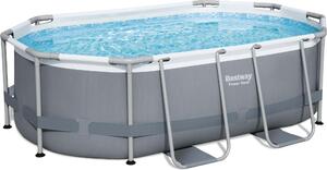 Piscina fuori terra ovale Bestway Power Steel 305x200x84 cm