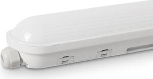 LEDOM apparecchio a prova di umidità 55W 5500lm 148cm bianco neutro diffusore IP65 apparecchio impermeabile per esterni e interni