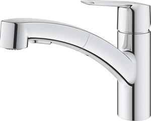 Miscelatore cucina GROHE Start 3 quickfix con doccetta cromato