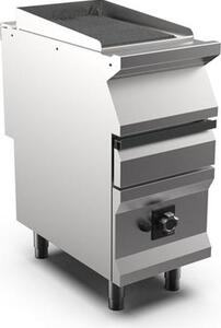 Barbecue a gas Mareno M1-900 a bagnomaria con 2 griglie in ghisa, 40 cm
