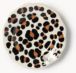 Piatto da torta fatto a mano Leopardo