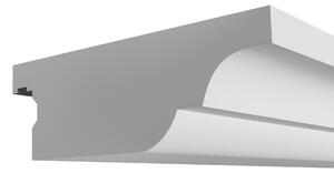ELHARE binario per tende a stucco LED binario per tende a parete Indirect LK11A - 170x65mm, 2m