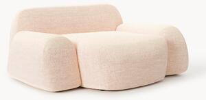Poltrona lounge XL in bouclé Wolke