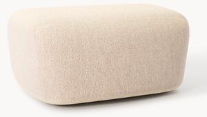 Pouf grande in bouclé Wolke