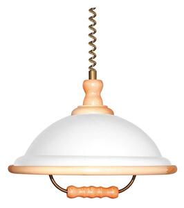 Prezent 73006 W50 - Lampadario a sospensione ACRYL 1xE27/60W/230V