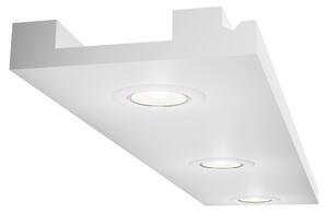 ELHARE Profilo per stucchi Spot LED Striscia di illuminazione indiretta Luce XPS LH1F - 60x300mm, 2m