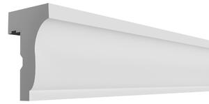 ELHARE binario per tende a stucco LED binario per tende a parete Indirect LK6B - 90x150mm, 2m