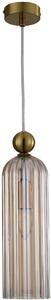 Light Prestige Piega lampada sospesa 1x40 W oro -ambra LP-939/1PAMBER