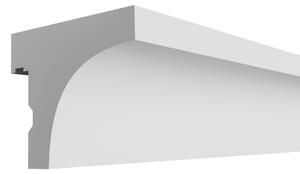 ELHARE binario per tende a stucco LED binario per tende a parete Indirect LK9A - 120x100mm, 2m