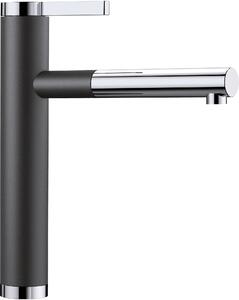 Blanco Linee S - Miscelatore per lavello con bocca estraibile, antracite/cromo 518438