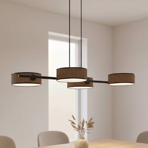 Lampada a sospensione Drumz 4 EMIBIG LIGHTING, dimmerabile, Marrone / Ruggine, Soggiorno / Sala da pranzo, Metallo, Moderno, Lampada a sospensione